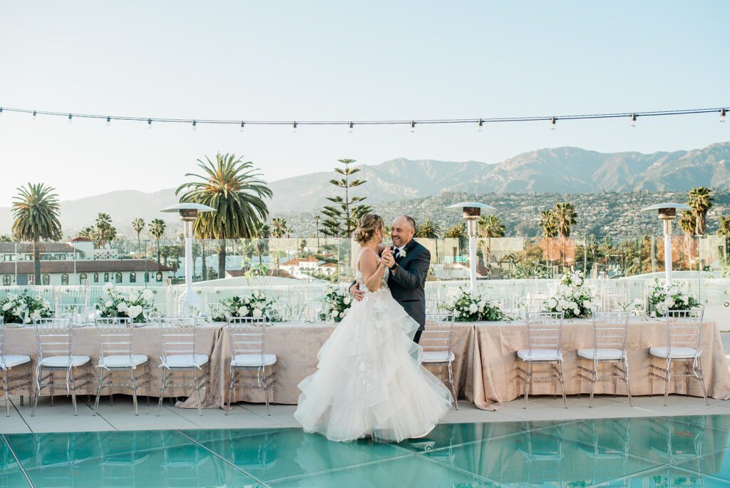 Santa Barbara Wedding Photographer capturing a beautiful radiant wedding in MOXI museum
