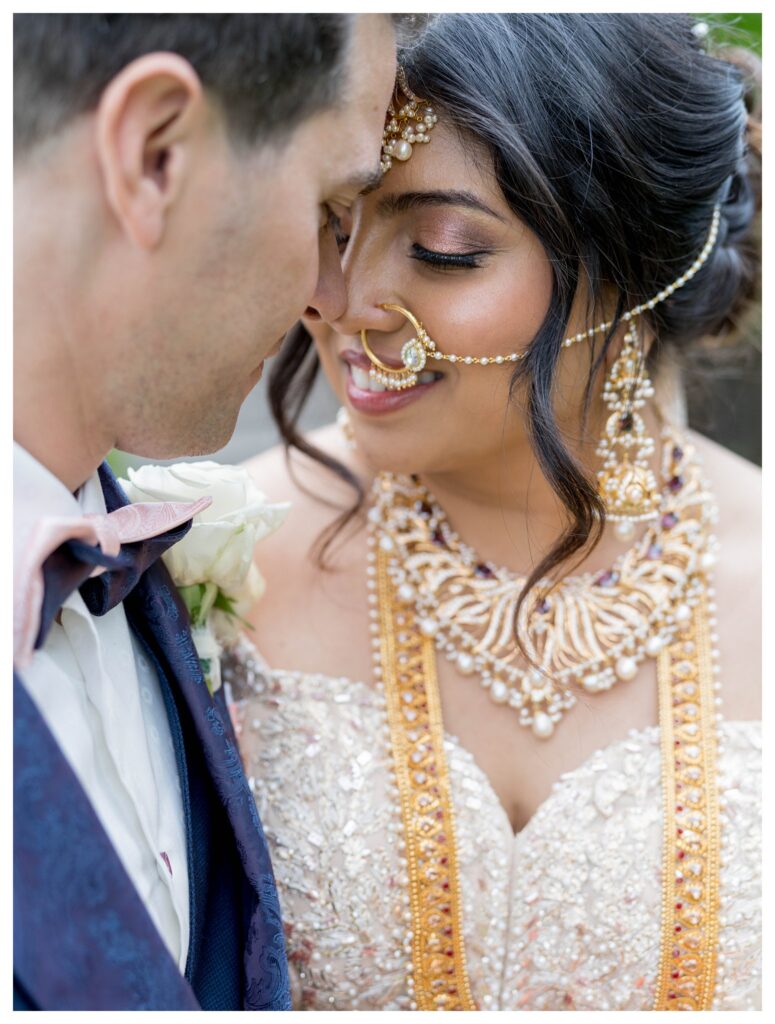 Romantic garden portraits of Indian couple – Paso Robles wedding – Leana Myra Photography