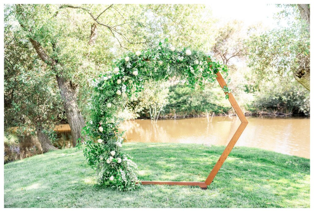 Greengate Ranch and Vineyard pond wedding venue in San Luis Obispo