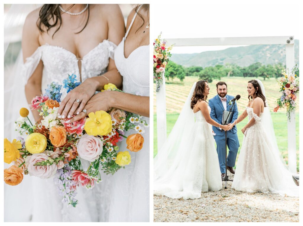 light and colorful wedding photographer san Luis Obispo