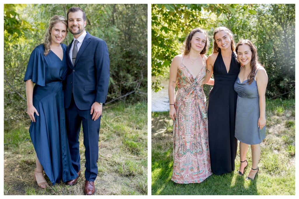 Wedding guests arriving and greeting the bride at Greengate Ranch - Paso Robles | Leana Myra Photography