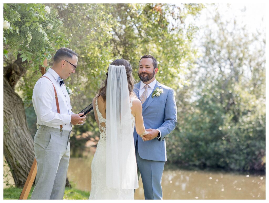 Wedding ceremony at Greengate Ranch - Paso Robles | Leana Myra Photography