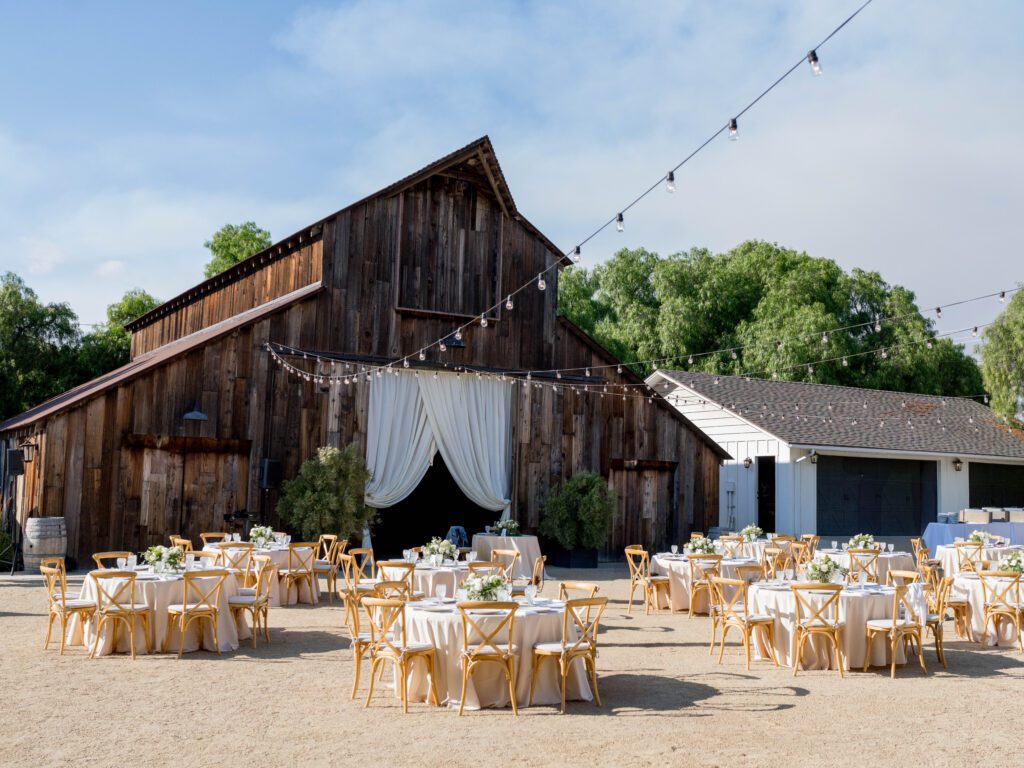 Reception at Greengate Ranch wedding - Paso Robles | Leana Myra Photography