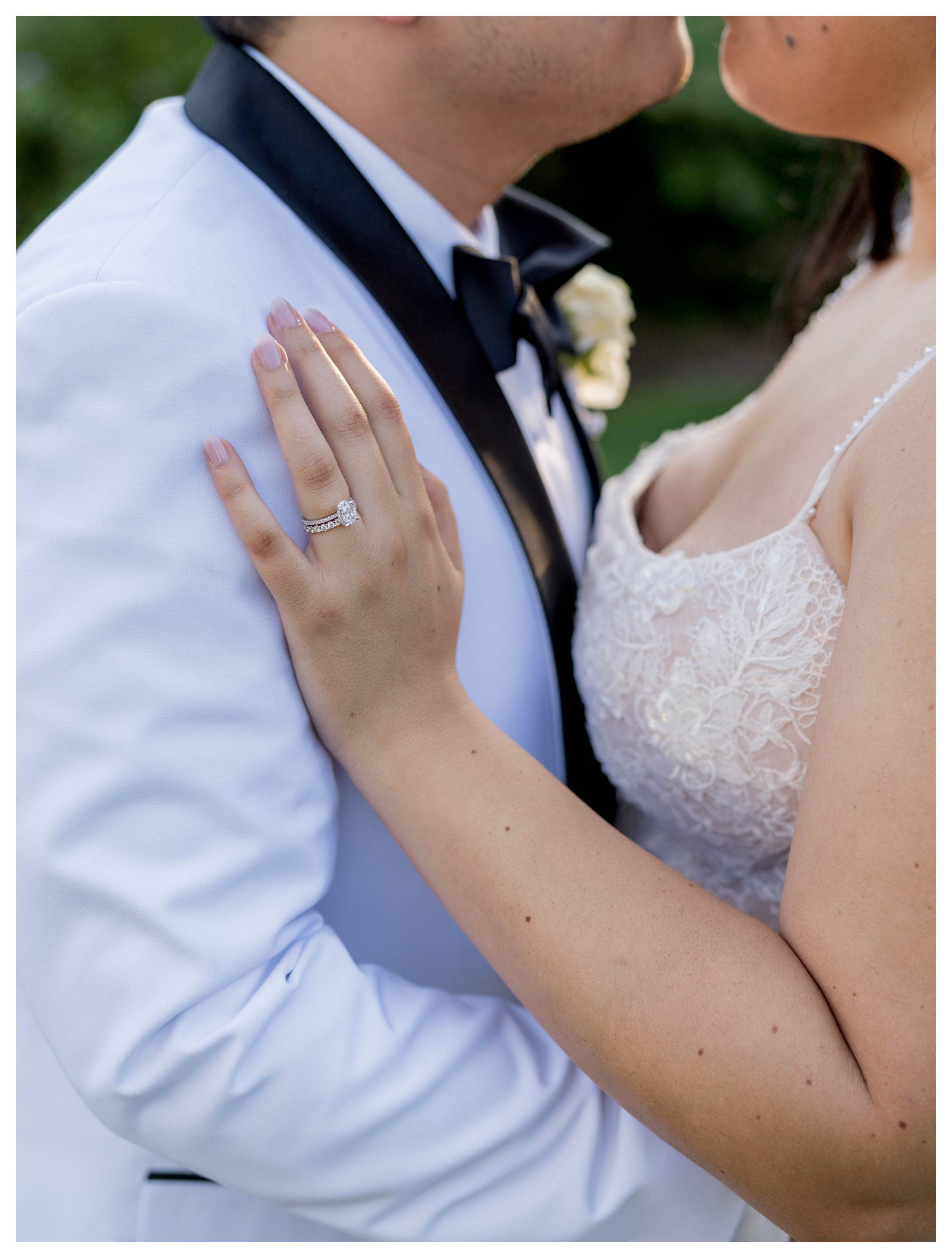 Close-up wedding ring Maravilla Gardens Camarillo



