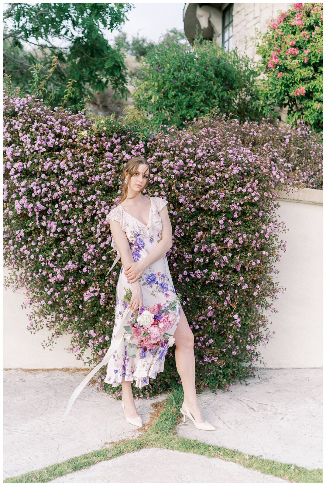 Romantic engagement session, Photography at Chateau noland in san luis obispo ny Leana Myra.