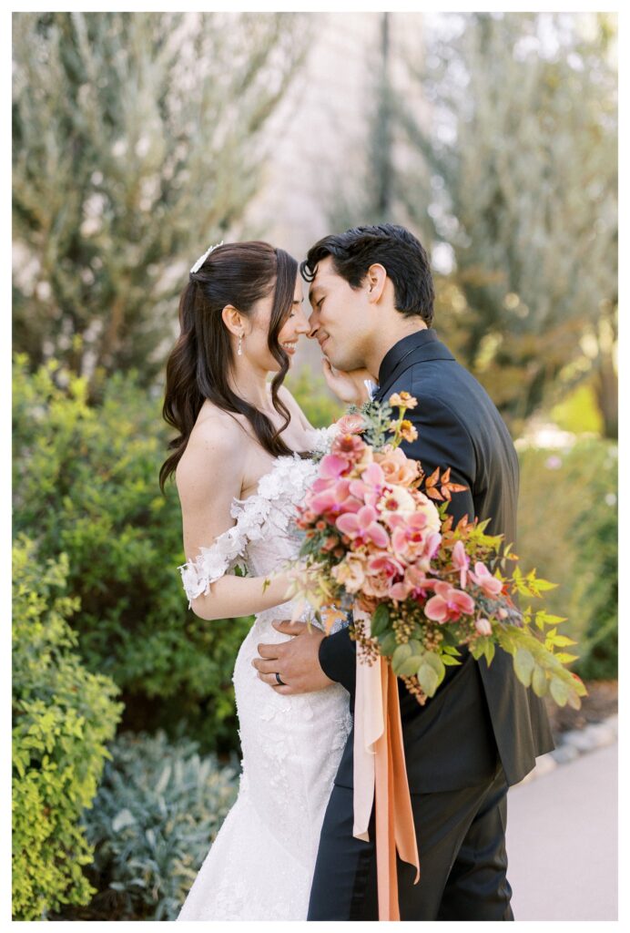 Romantic couple portrait Allegretto Resort