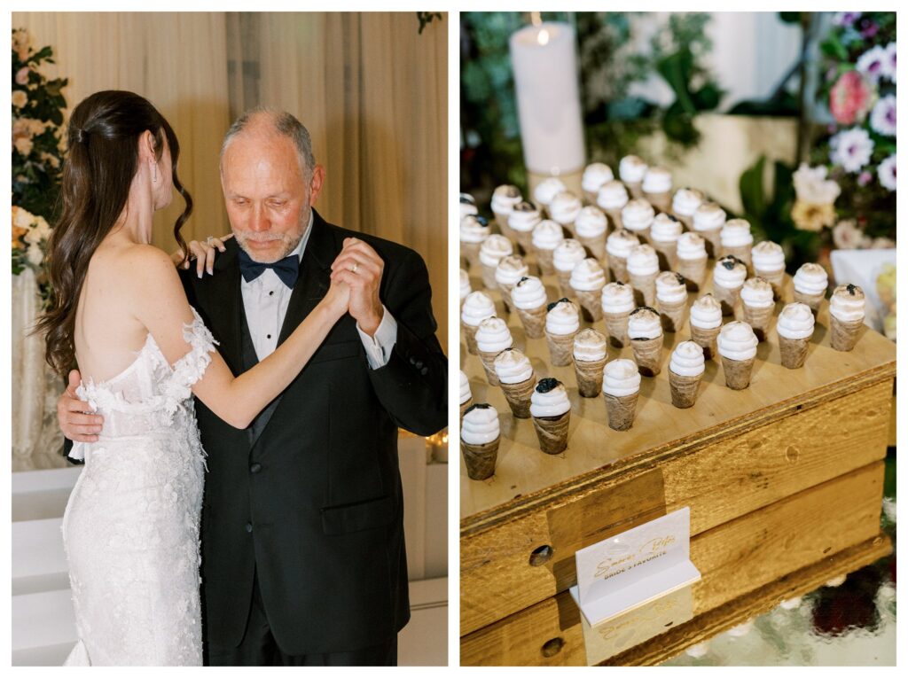 Father-daughter dance and wedding sweets Allegretto