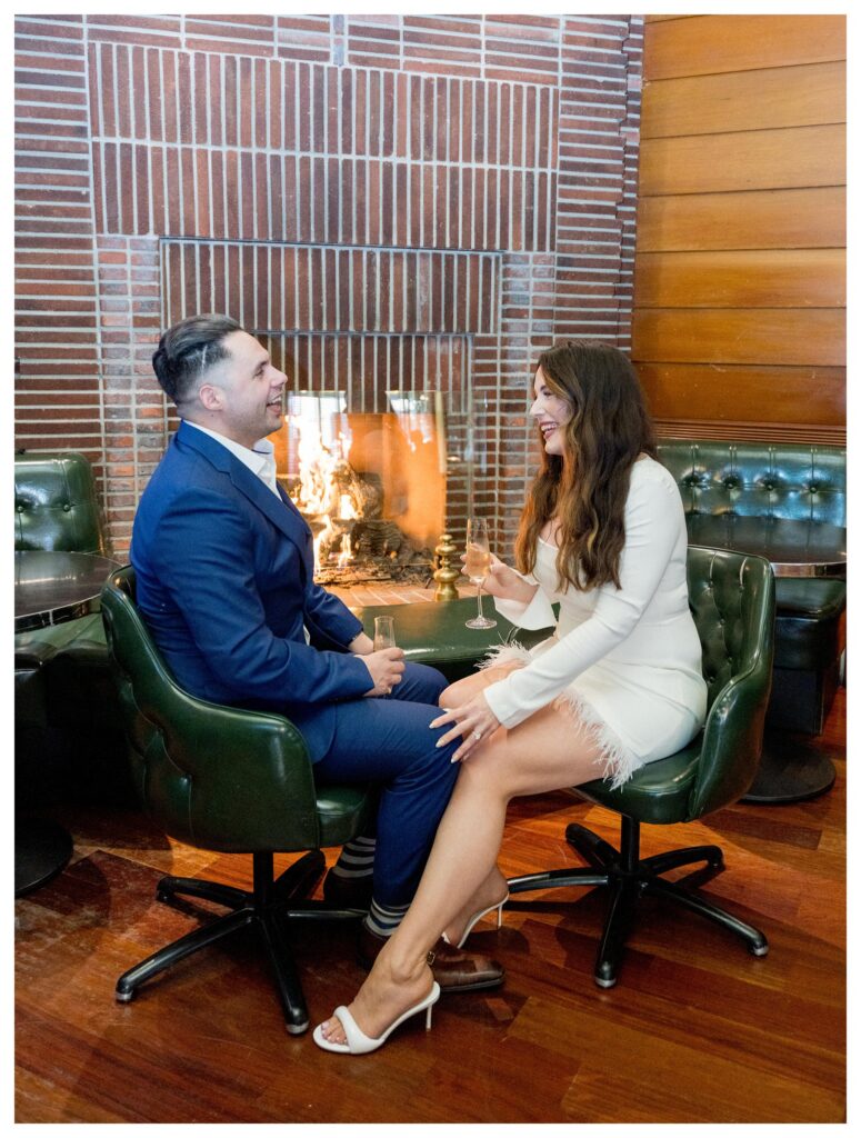 Fireplace smiles – San Francisco