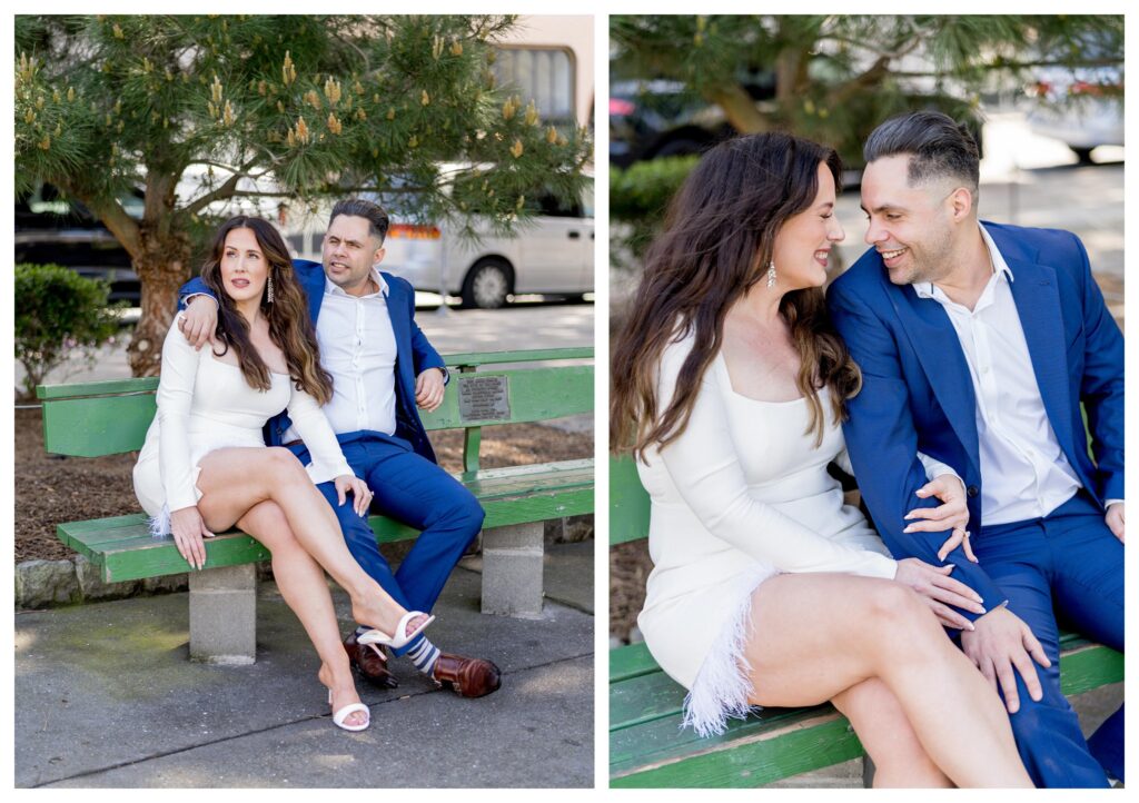 Bench glance – San Francisco Leana Myra Photography
