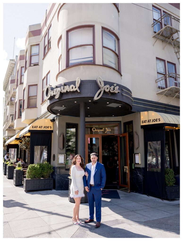 Outside Original Joe’s – San Francisco