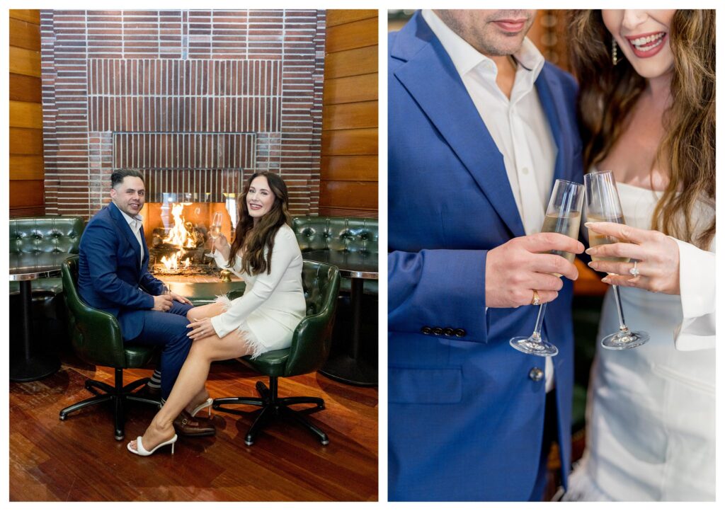 Fireplace toast – San Francisco