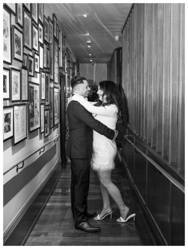 Hallway hug – San Francisco