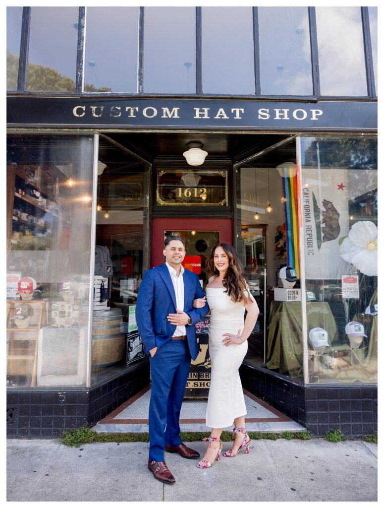 Hat shop couple – San Francisco