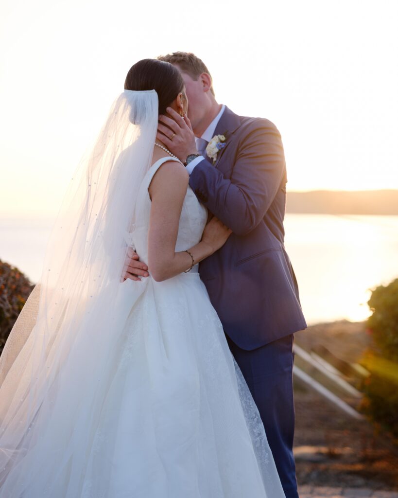 SLO Wedding Photographer capturing a beautiful moment of a couple